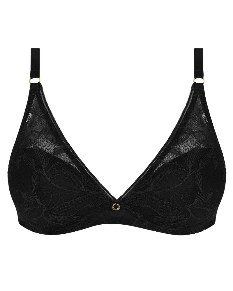 Soutien-gorge Lise Charmel Itinéraire 90B Armature - Bleu Indien - Neuf Avec étiquettes