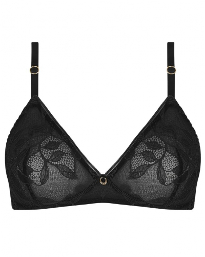 Soutien-gorge sans armature Antigel Dentelle Rebelle (Noir)