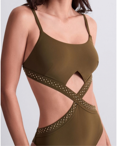 Trikini Aubade Summer Stars (Khaki)