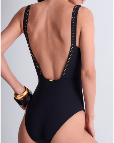 Flexible swimmer Aubade Summer Stars (Black)