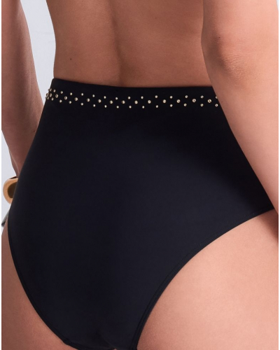 High waist bath brief Aubade Summer Stars (Black)