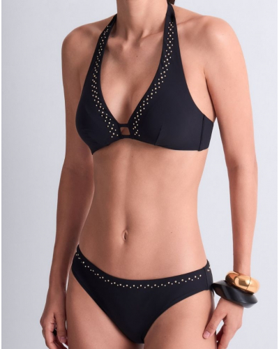 Brazilian bath brief Aubade Summer Stars (Black)