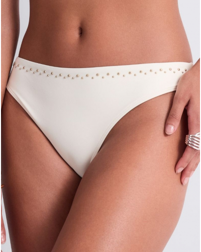 Brazilian bath brief Aubade Summer Stars (Sea Pearl)