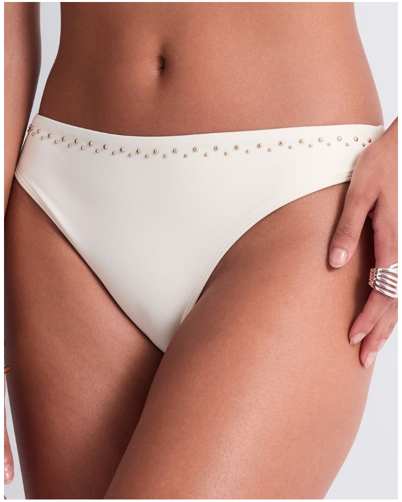 Brazilian bath brief Aubade Summer Stars (Sea Pearl)