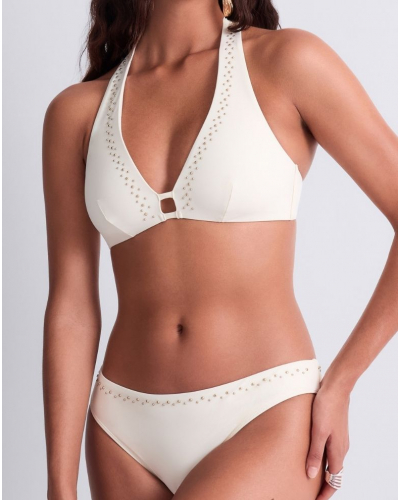 Brazilian bath brief Aubade Summer Stars (Sea Pearl)