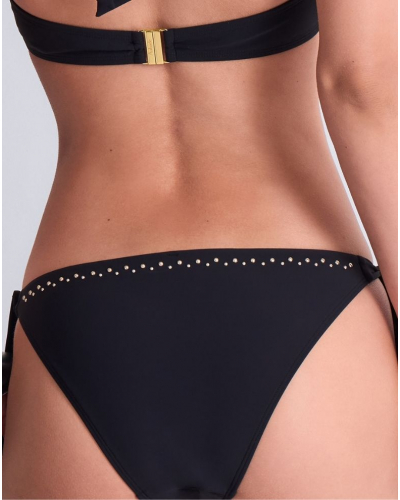 Slip de bain mini-coeur Aubade Summer Stars (Noir)