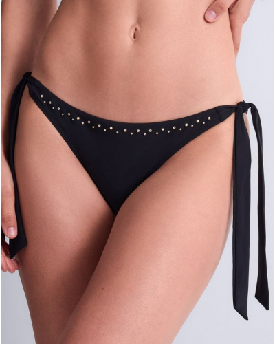 Braga de baño mini corazon Aubade Summer Stars (Negro)