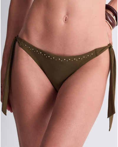 Slip de bain mini-coeur Aubade Summer Stars (Khaki)