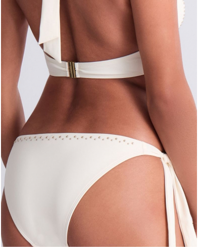 Slip de bain mini-coeur Aubade Summer Stars (Sea Pearl)