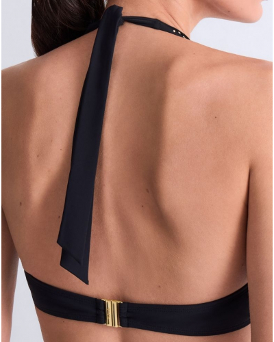 Triangle bath bra Aubade Summer Stars (Black)