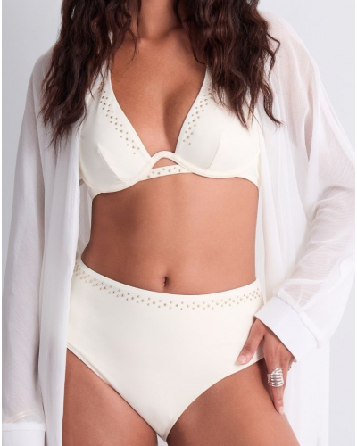 Soutien-gorge de bain triangle mono-armature Aubade Summer Stars (Sea Pearl)