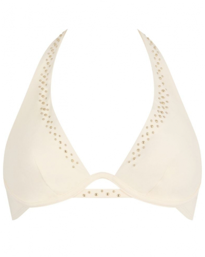 Triangle bath bra Aubade Summer Stars (Sea Pearl)