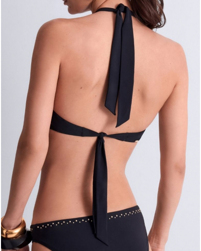 Sujetador de baño triangulo Aubade Summer Stars (Negro)