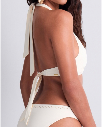 Soutien-gorge de bain triangle coques amovibles Aubade Summer Stars (Sea Pearl)