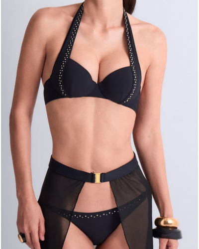 Soutien-gorge de bain plunge coques Aubade Summer Stars (Noir)