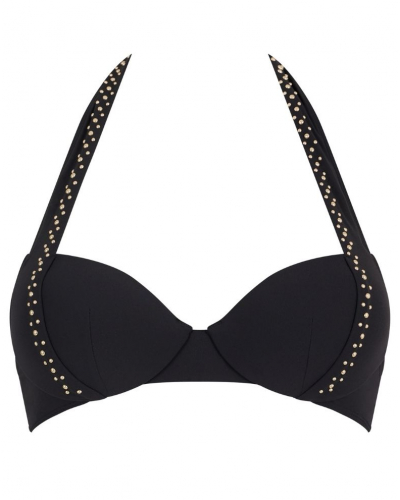 Plunge Padded bath Bra  Aubade Summer Stars (Black)