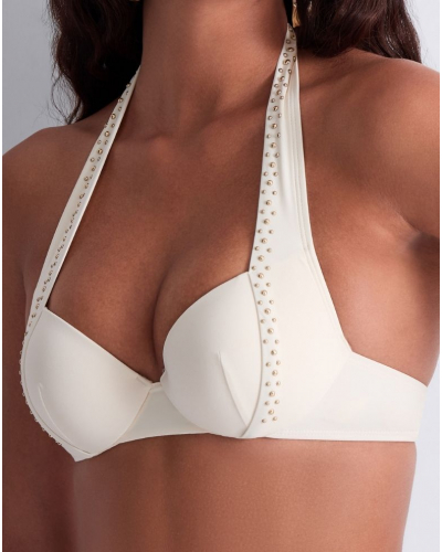 Soutien-gorge de bain plunge coques Aubade Summer Stars (Sea Pearl)