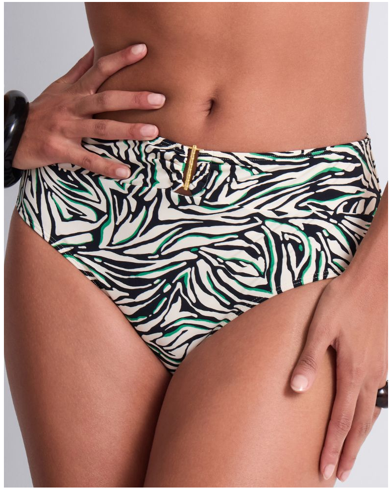 High-waisted swimwear Aubade Tropical Splash (Wild Stripes)
