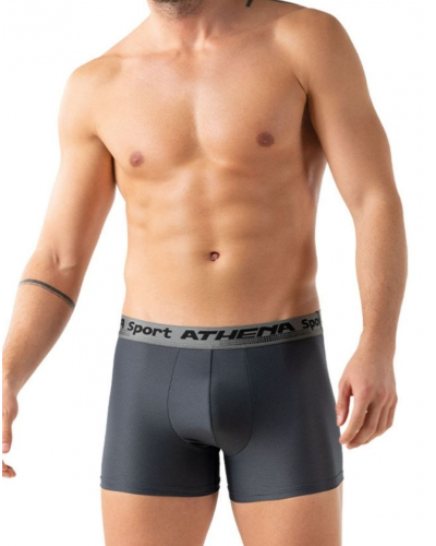 Lot de 3 boxers Mech Stretch Athena Daily Sport (Noir / Gris /Marine)