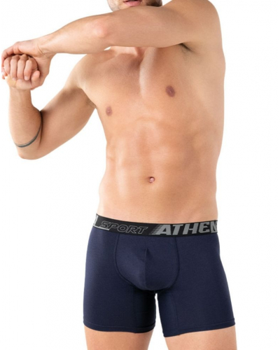 Paquete de 3 bóxers Air Fit Athena Sport (Gris / Azul marino / Negro)
