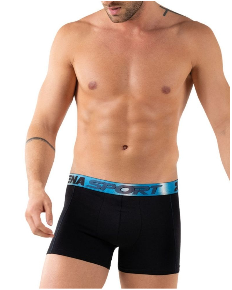 Paquete de 3 Bóxers Athena Odor Control Sport (Negro)