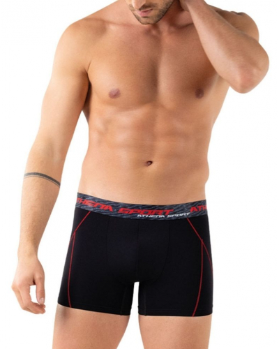 Paquete de 3 Bóxers Athena Training Dry Sport (Negro)