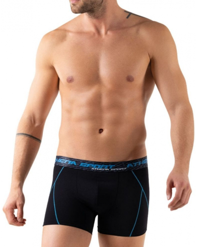 Lot de 3 Boxers Athena Training dry Sport (Noir)