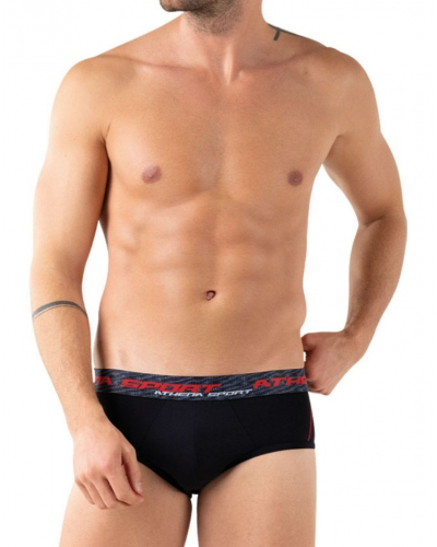 Lot de 3 slips Athena Training dry Sport (Noir)