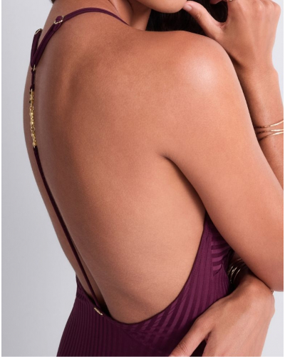 Maillot de bain une pièce souple Sun Pop (Açai)