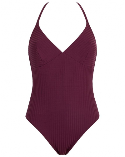 Soft one-piece swimming suit Aubade Sun Pop (Açai)