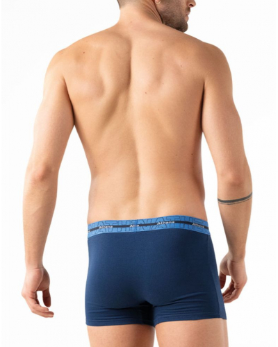 Lot de 3 boxers Athena Stretch Coton (Noir/Bleu/Marine)