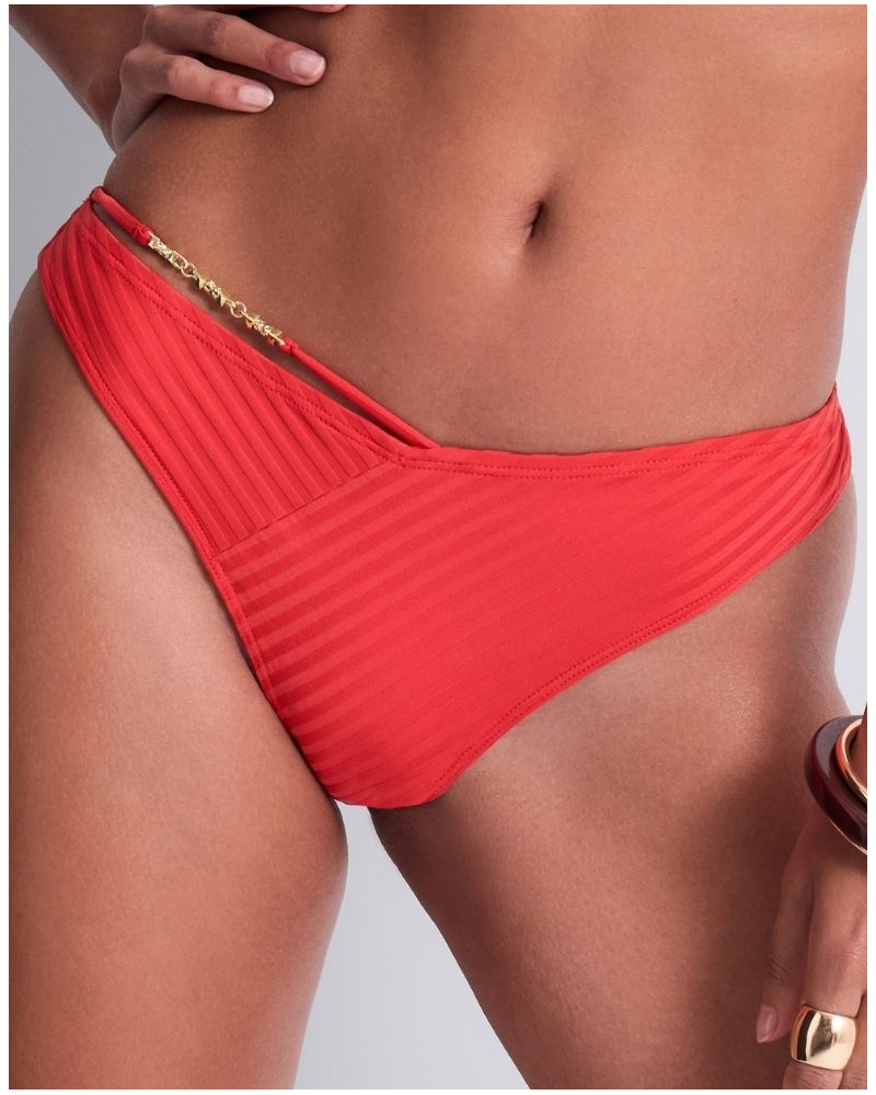 Tanga de baño Aubade Sun Pop (Coral)