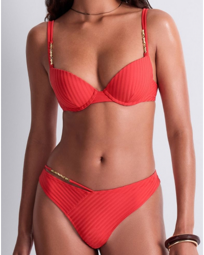 Tanga de baño Aubade Sun Pop (Coral)