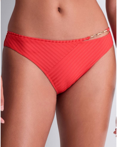 Slip de bain brésilien Aubade Sun Pop (Coral)