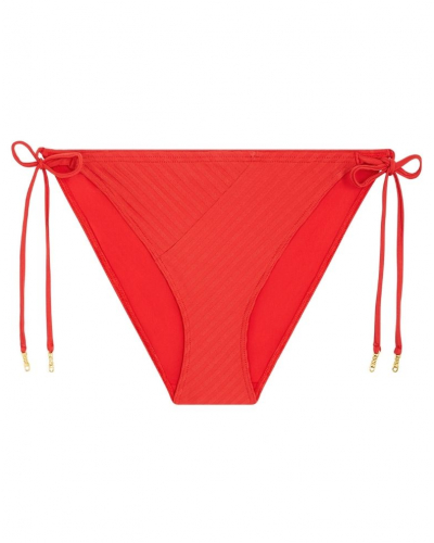 Slip de bain mini-cœur Aubade Sun Pop (Coral)