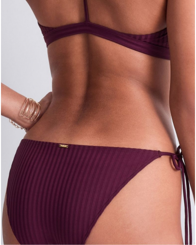 Slip de bain mini-cœur Aubade Sun Pop (Açai)