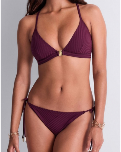 Triangle bath bra with removable cup Aubade Sun Pop (Açai)