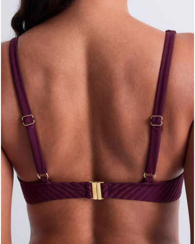 Supportive triangle bath bra Aubade Sun Pop (Açai)