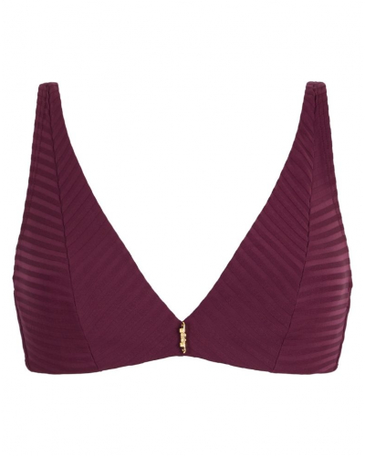Supportive triangle bath bra Aubade Sun Pop (Açai)