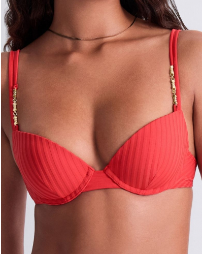 Sujetador de baño con copa Aubade Sun Pop (Coral)