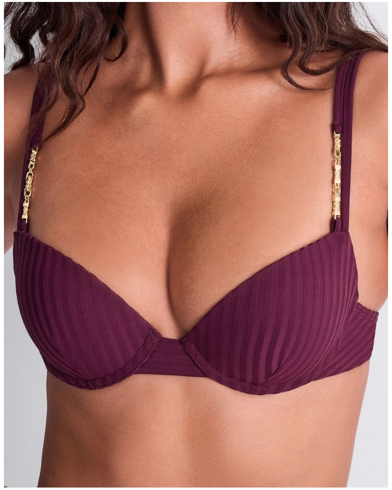 Sujetador de baño con copa Aubade Sun Pop (Açai)