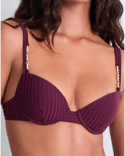 Plunge cup swim bra Aubade Sun Pop (Açai)