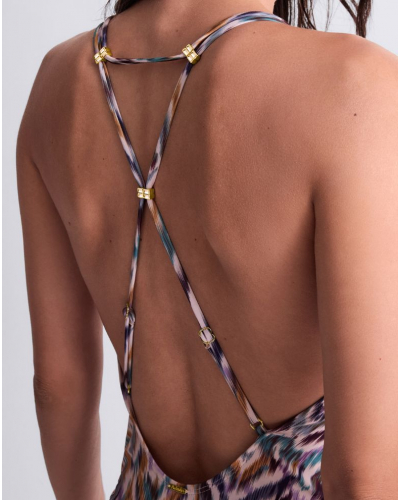 Soft one-piece swimming suit Aubade Aurora Sands (Boho)