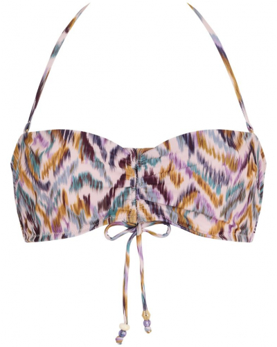 Underwired bandeau bra Aubade Aurora Sands (Boho)