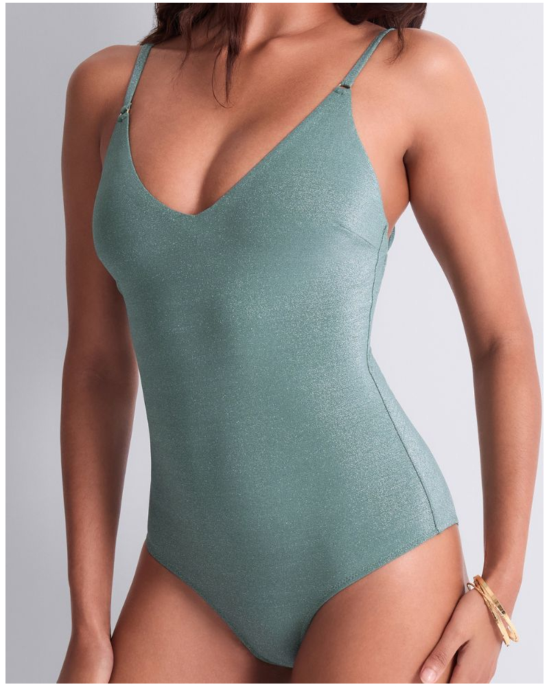 Maillot de bain une pièce souple Aubade Summer Glow (Aqua)