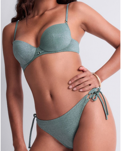 Slip de bain mini-coeur Aubade Summer Glow (Aqua)