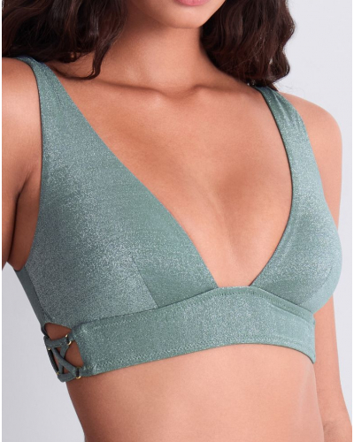 Triangle bath bra Aubade Summer Glow (Aqua)