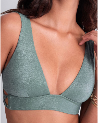 Triangle bath bra Aubade Summer Glow (Aqua)