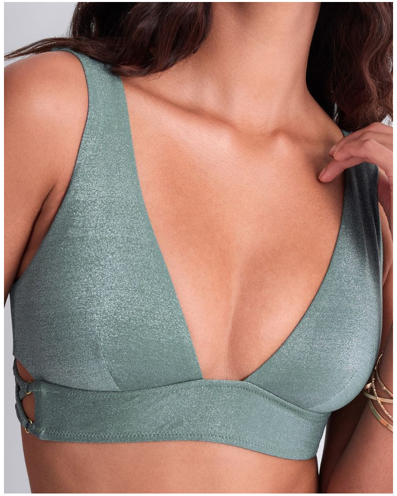 Soutien-gorge de bain triangle Aubade Summer Glow (Aqua)