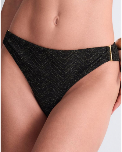 Tanga de baño Aubade Golden Horizon (Negro)